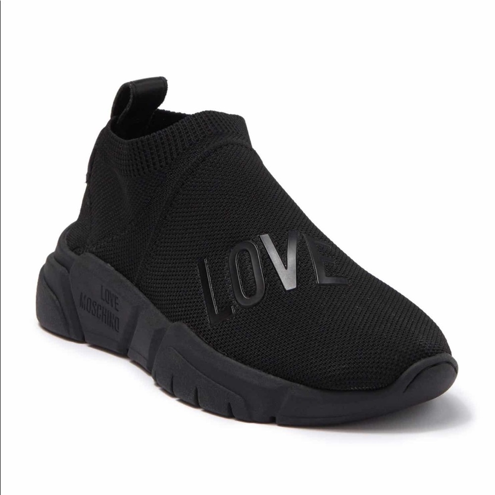 Love Moschino Knit Sneakers